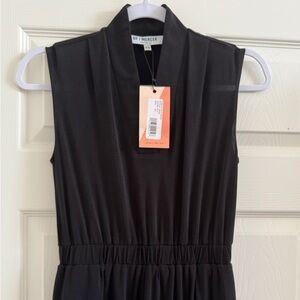 NWT Of Mercer Black Sleeveless Dress